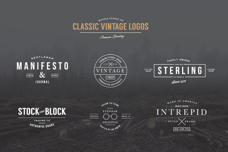 Classic Vintage Logos example image 1