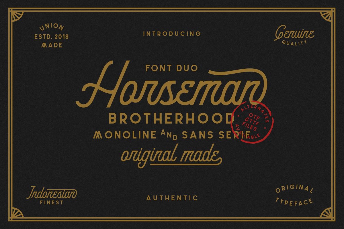 Horseman example image 1