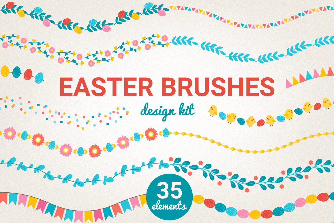 Easter Brushes example image 1
