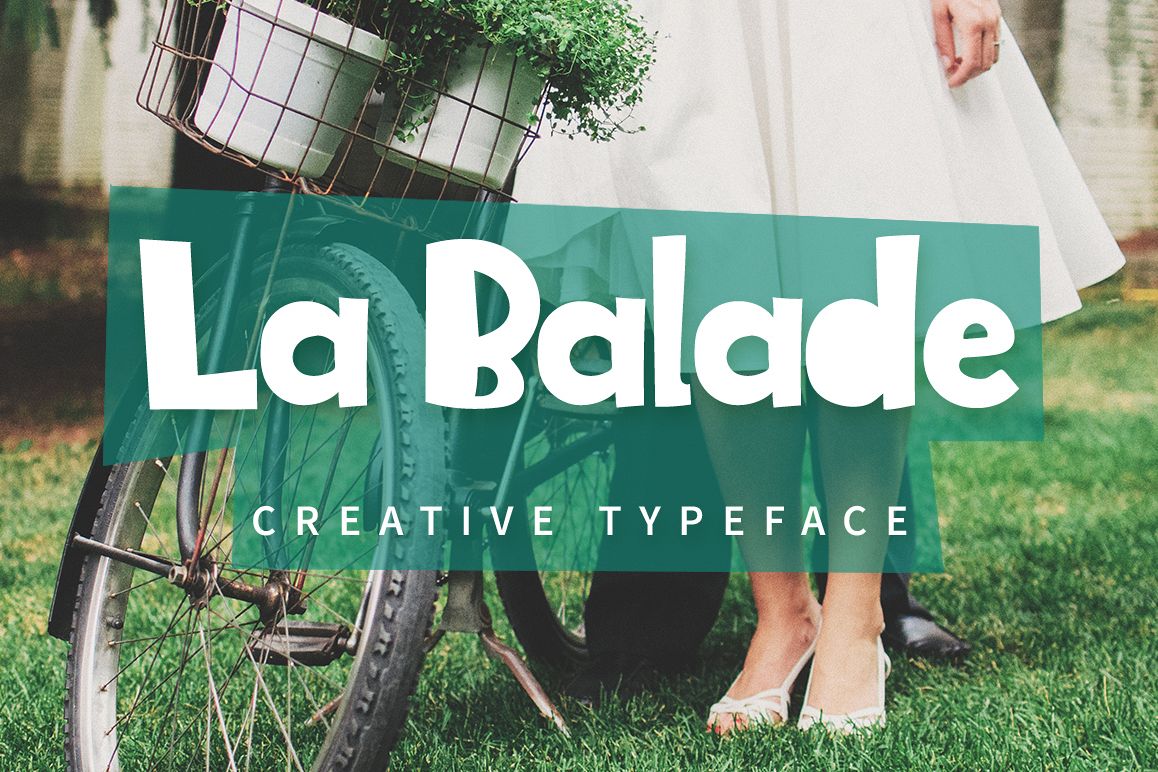 La Balade - Creative Typeface example image 1