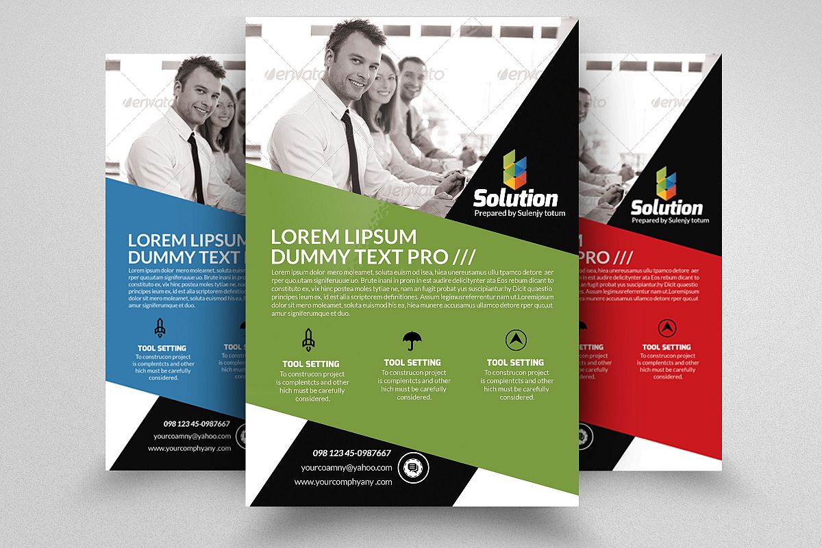 Business Finance Provider Firm Flyer example image 1