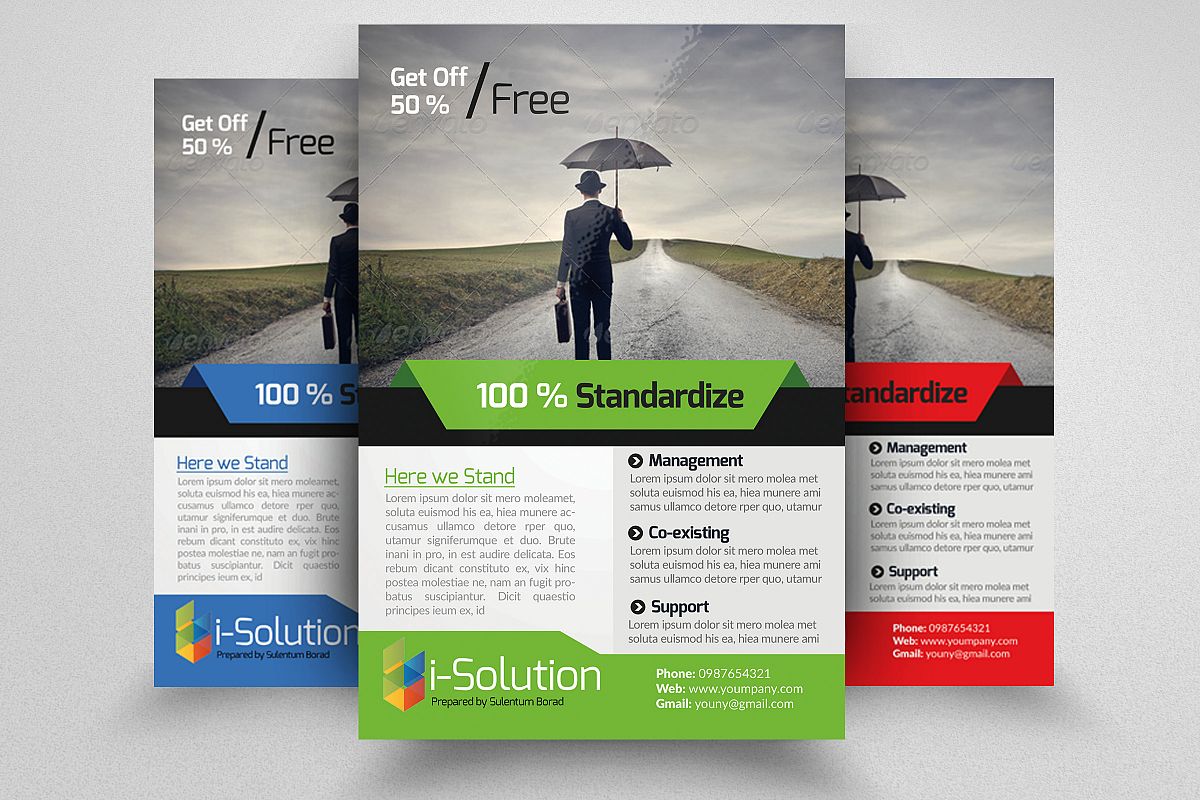 Business Finance Provider Firm Flyer example image 1