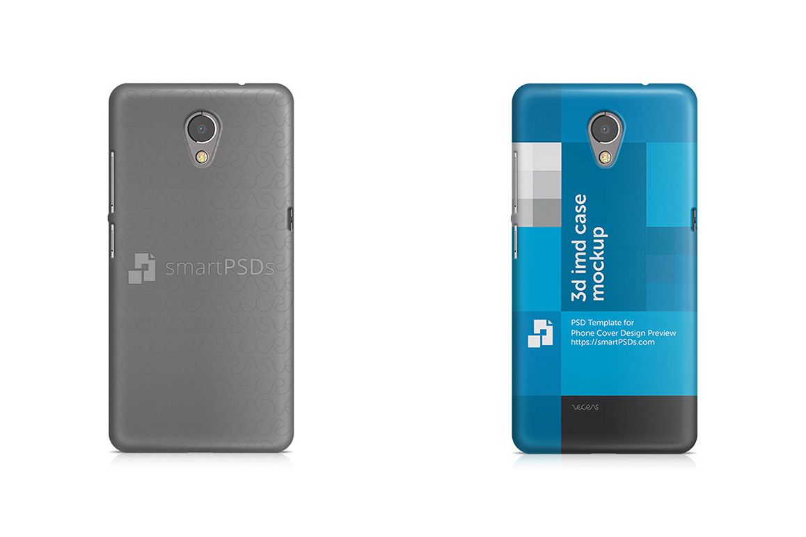Lenovo P2 3d IMD Mobile Case Design Mockup 2016 example image 1