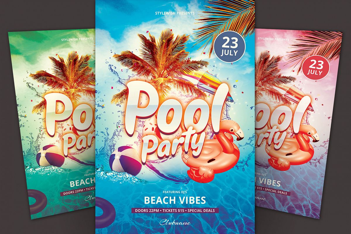 pool party flyer bundle torrent