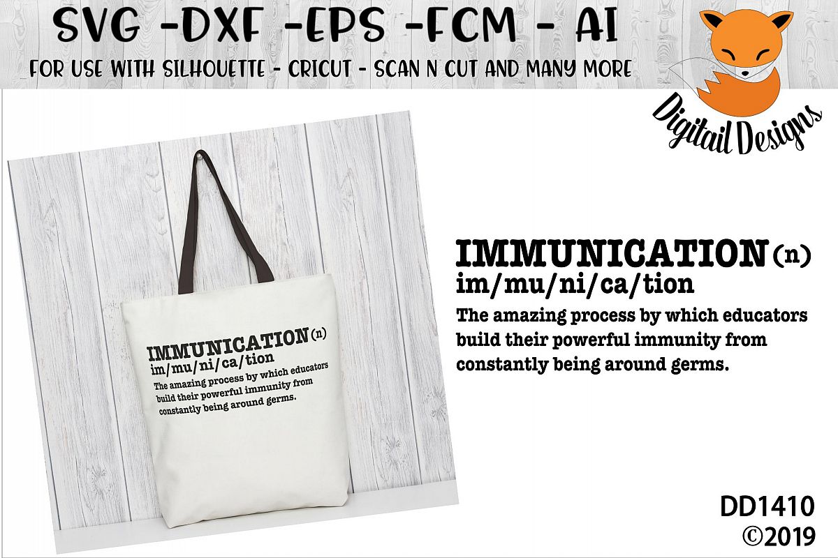Funny Teacher Immune System SVG example image 1