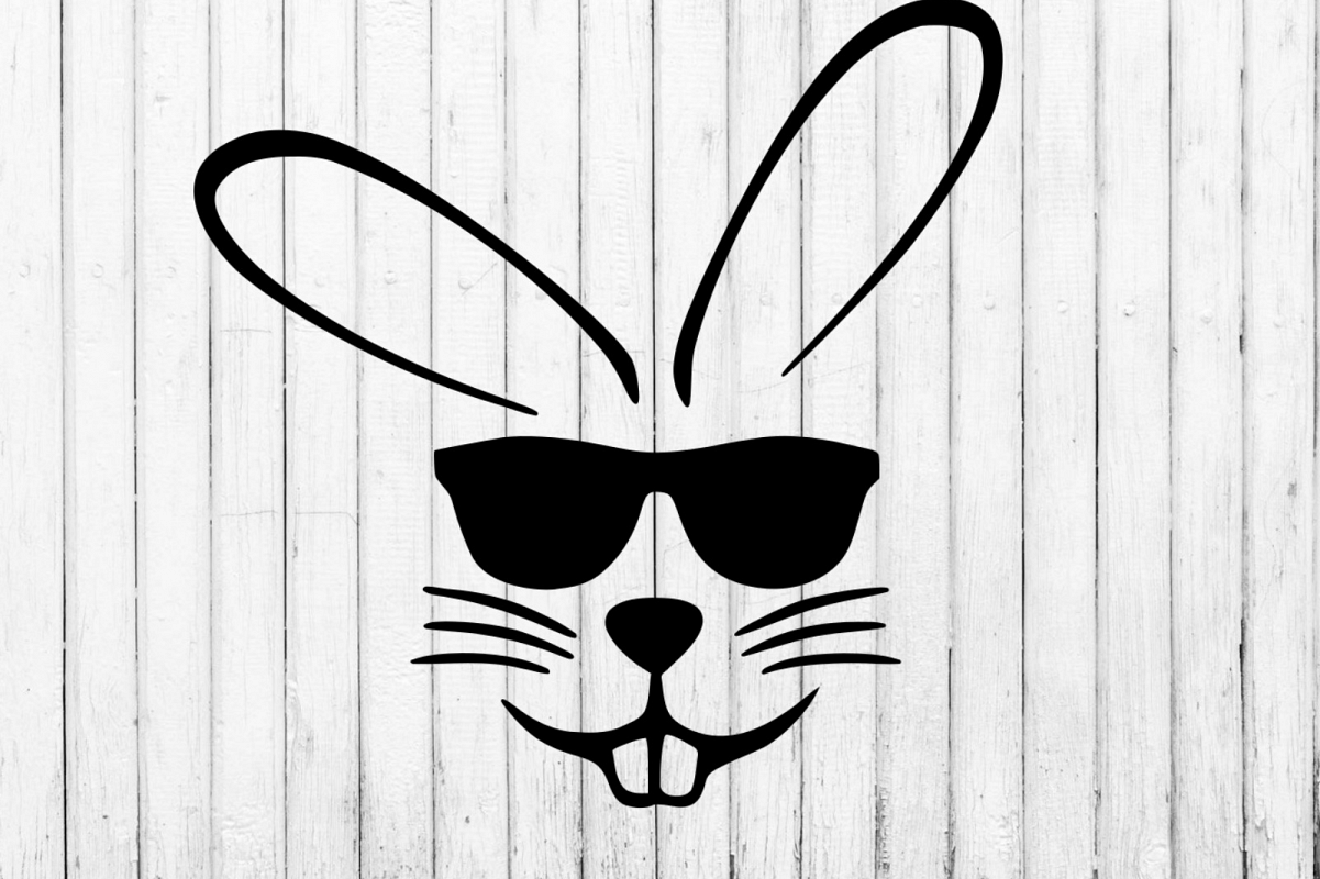 Clip Art Of Bunny Sunglasses Clipart Library