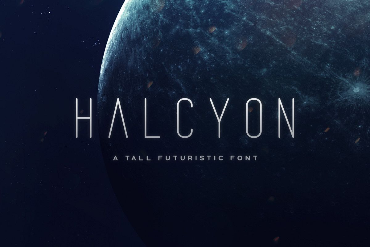 Halcyon Typeface example image 1