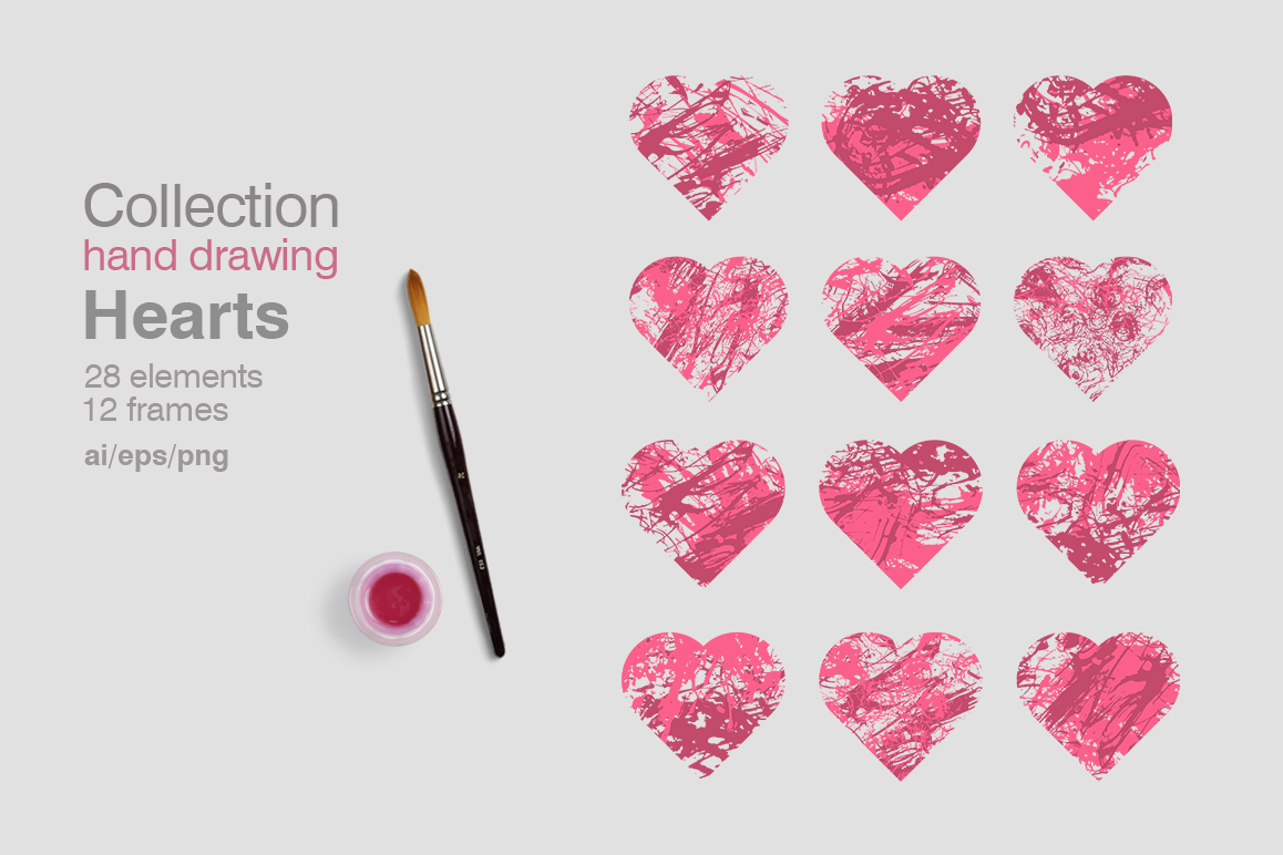 Collection Hearts example image 1