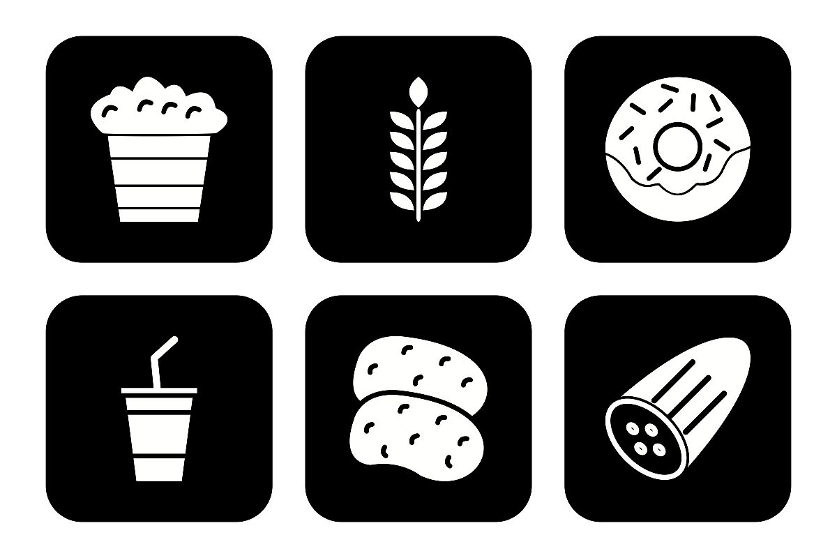 Set Of Food Icons example image 1