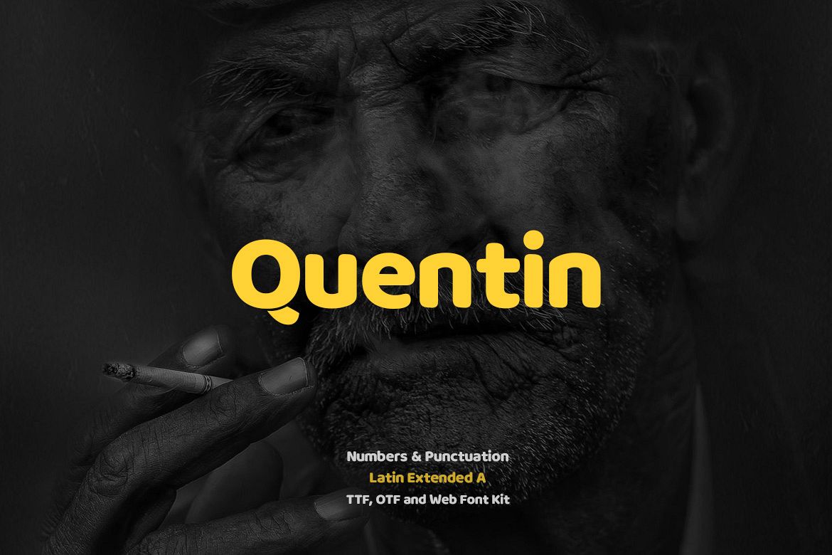 Quentin Pro Typeface & Webfonts example image 1