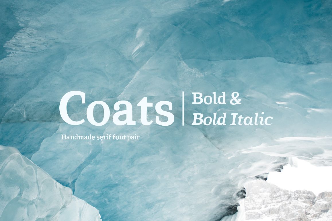 Coats Bold & Coats Bold Italic example image 1