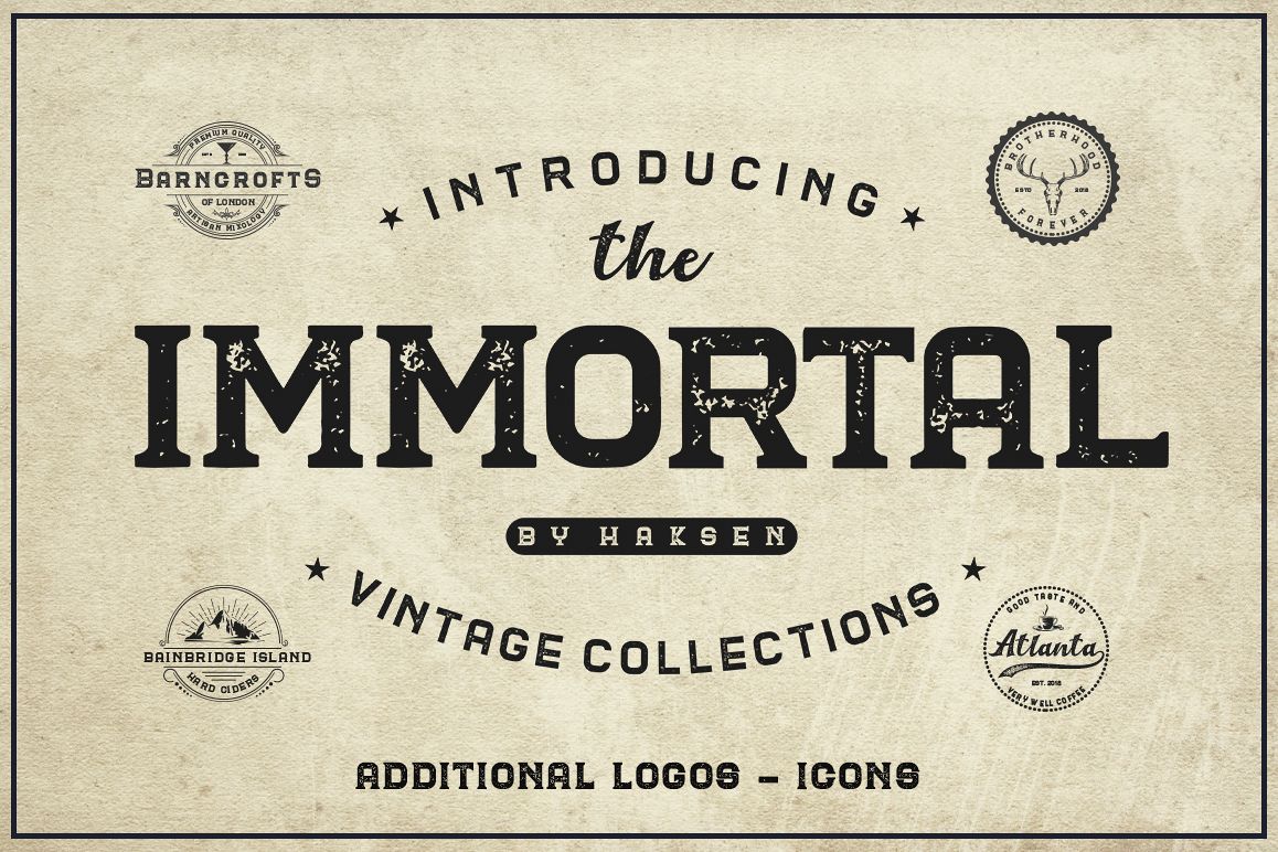 The Immortal // Vintage Collection example image 1