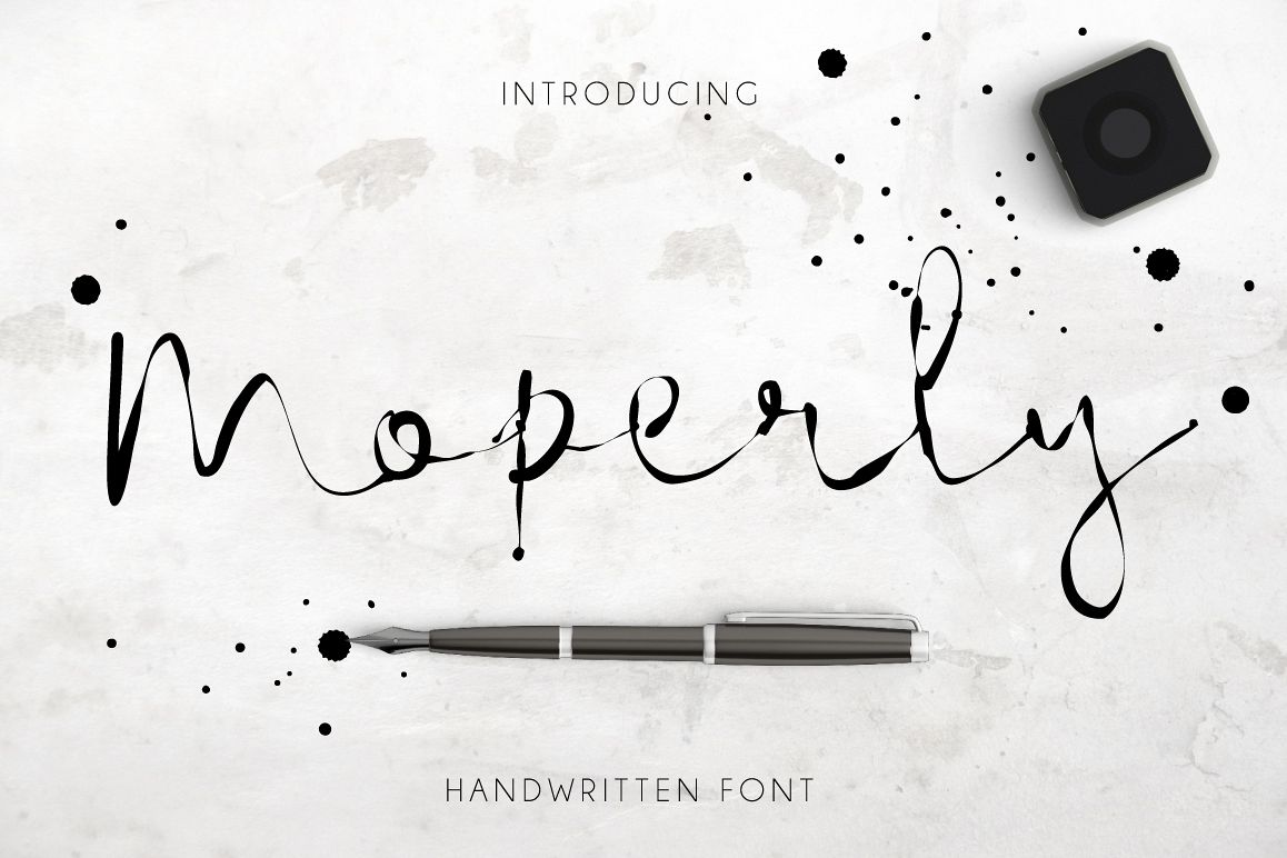 Moperly Script example image 1