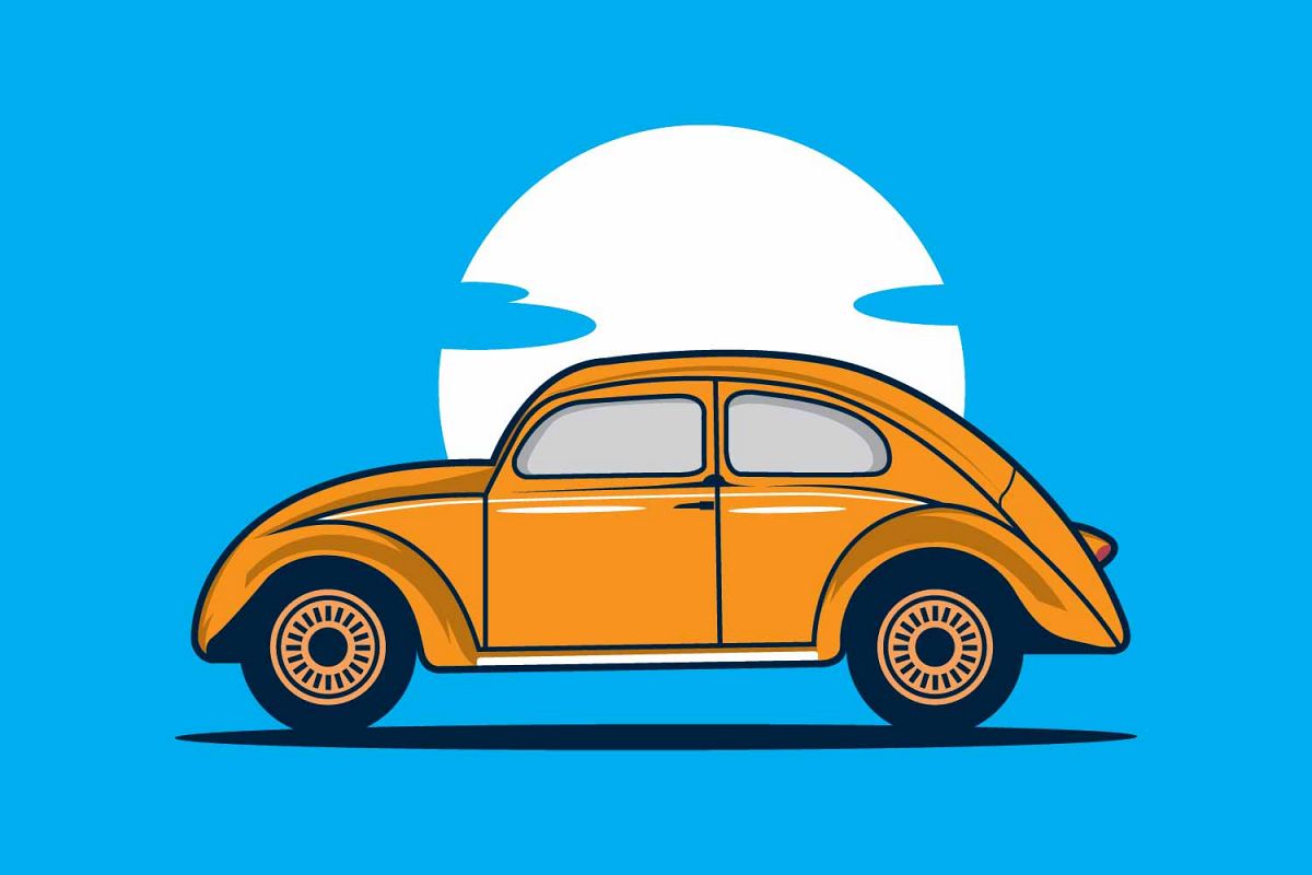 Volkswagen Beetle design template example image 1