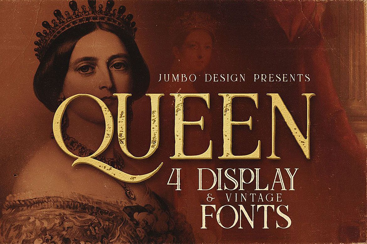 Queen - Display Font example image 1
