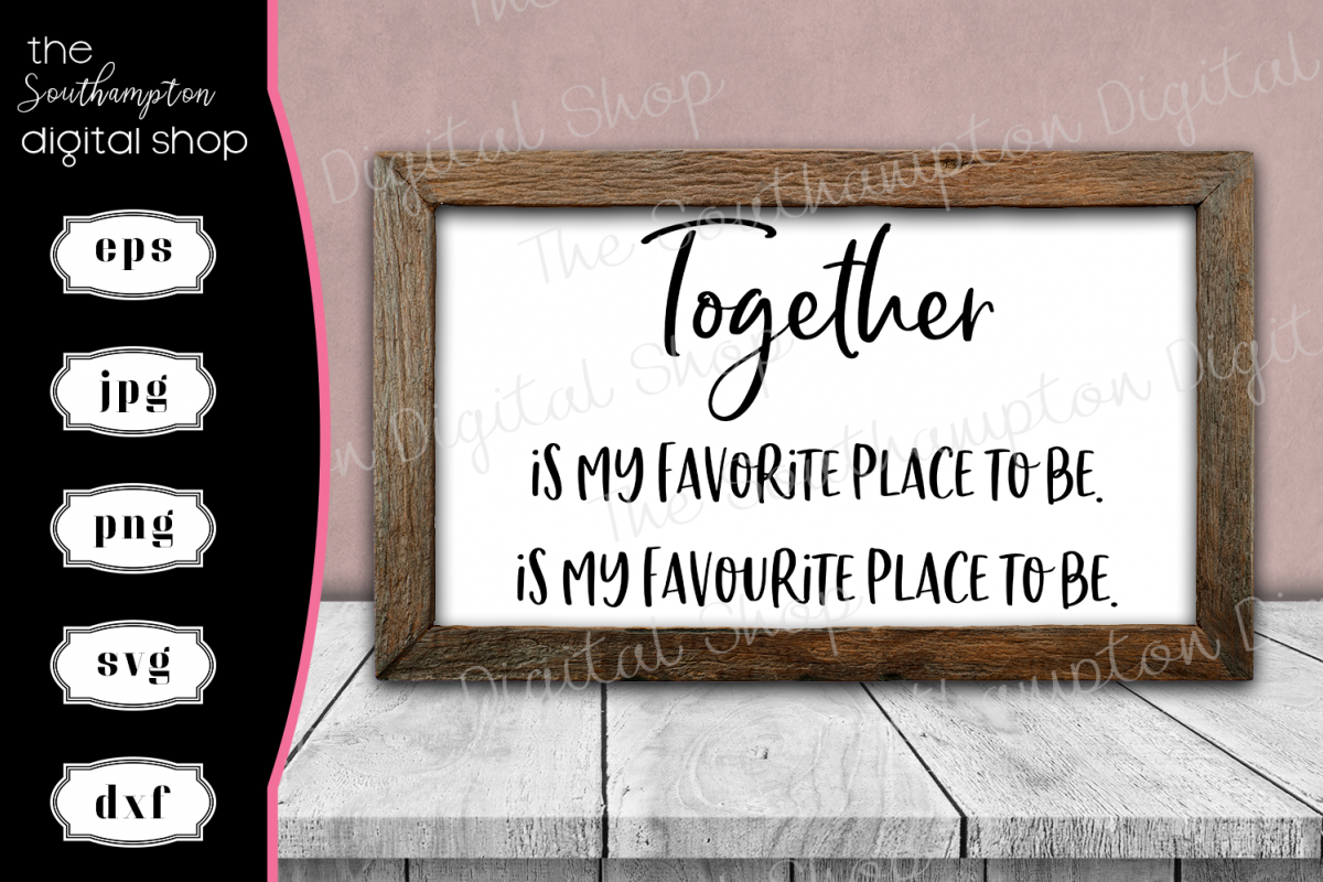 Beautiful 'Together' Quote example image 1