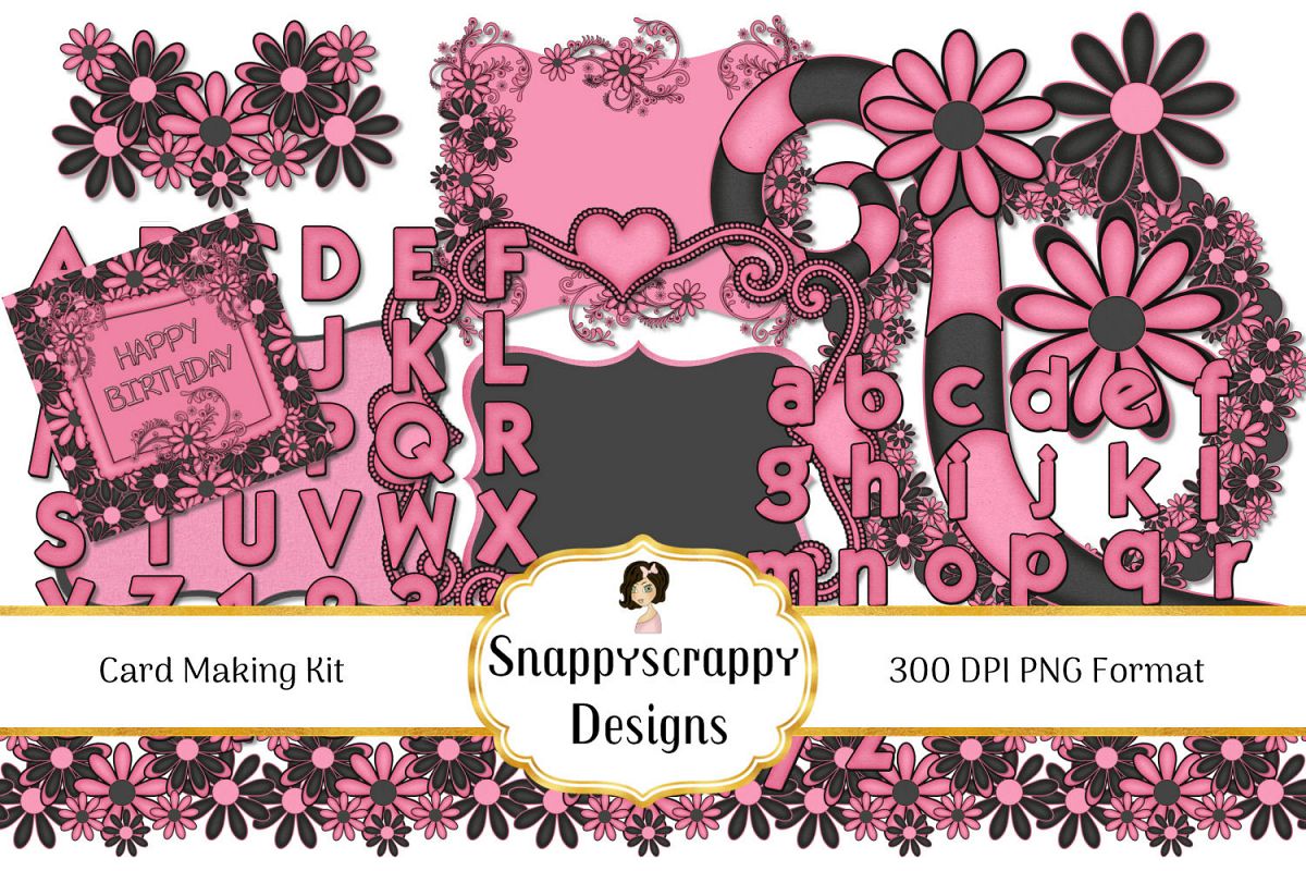 Black and Pink Kit example image 1