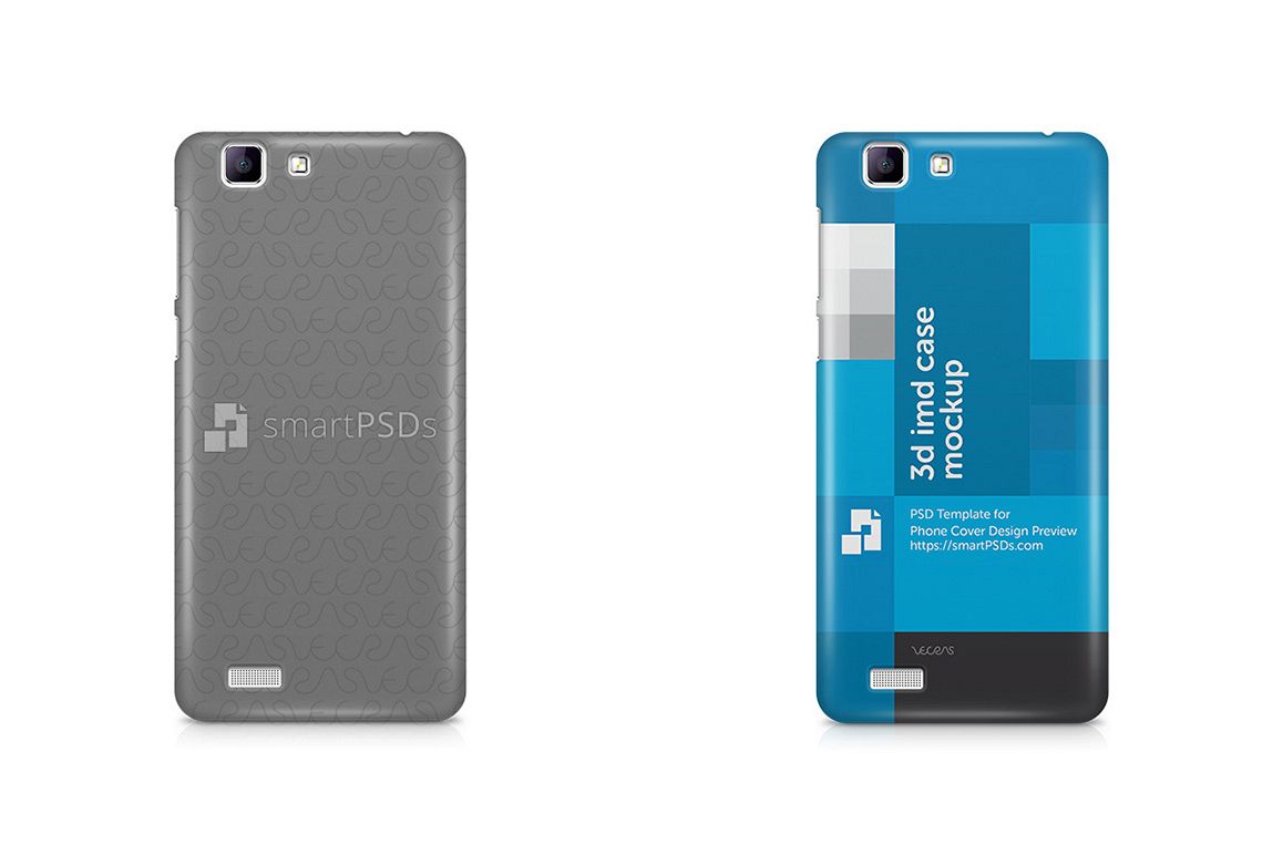 Vivo X3L 3d IMD Mobile Case Design Mockup 2014 example image 1
