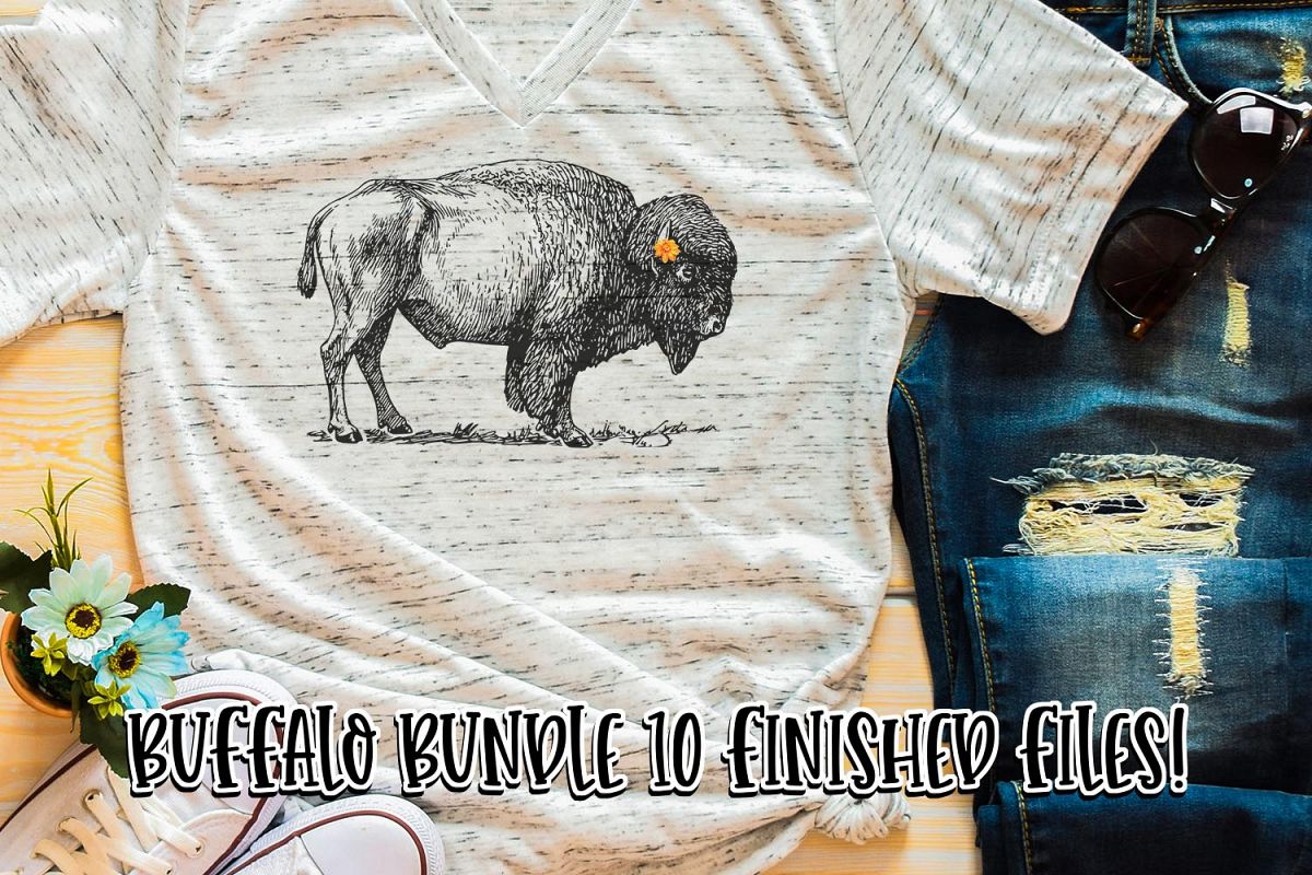 Buffalo Sublimation Bundle example image 1