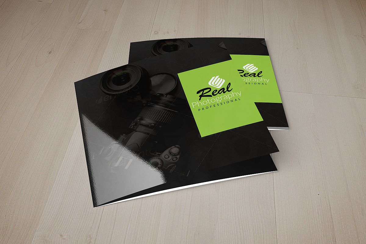 Photography Square Trifold Brochure example image 1