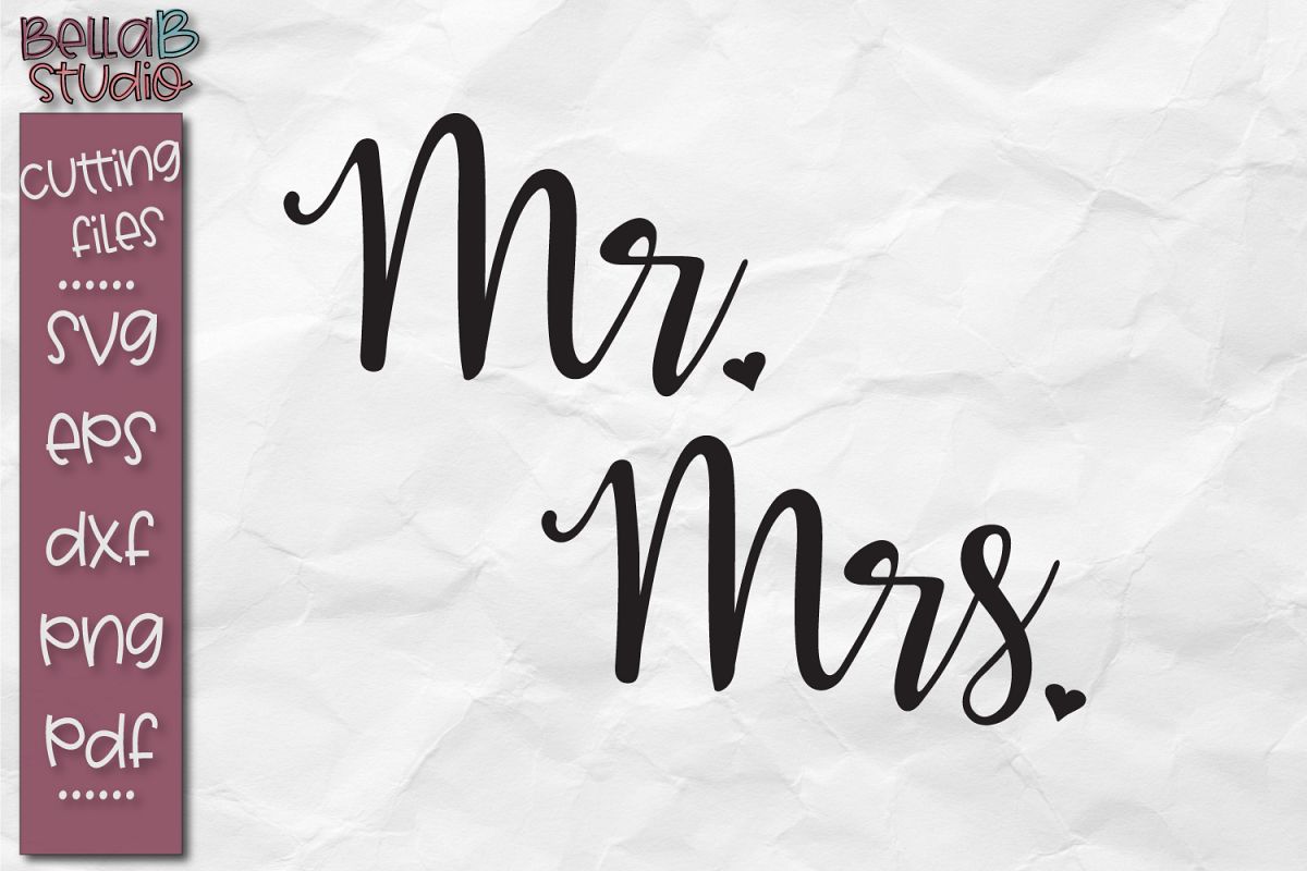 Mr and mrs svg are great and thoughtful gifts for weddings, wedding anniver...
