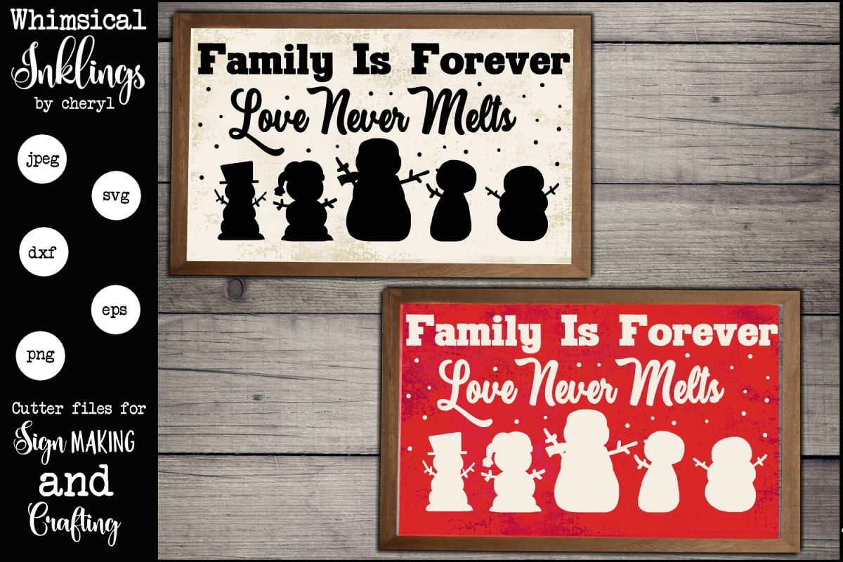 Love Never Melts SVG example image 1