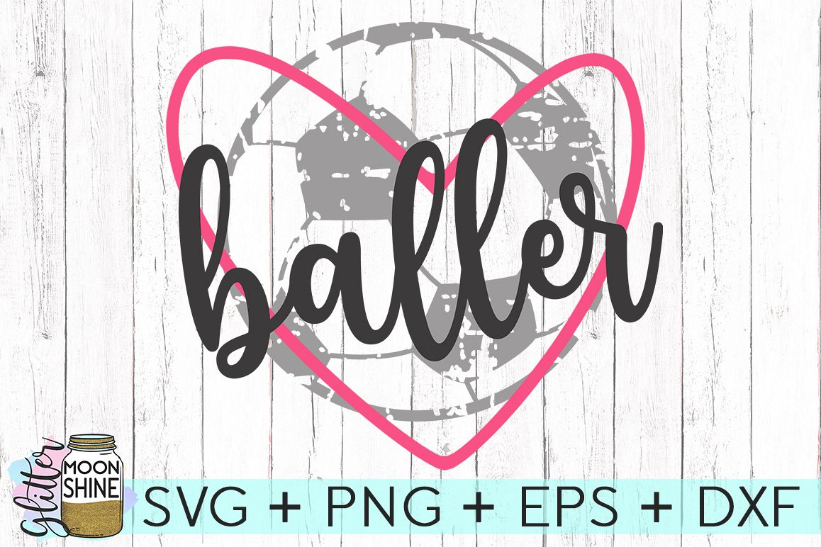 Soccer Baller SVG DXF PNG EPS Cutting Files example image 1