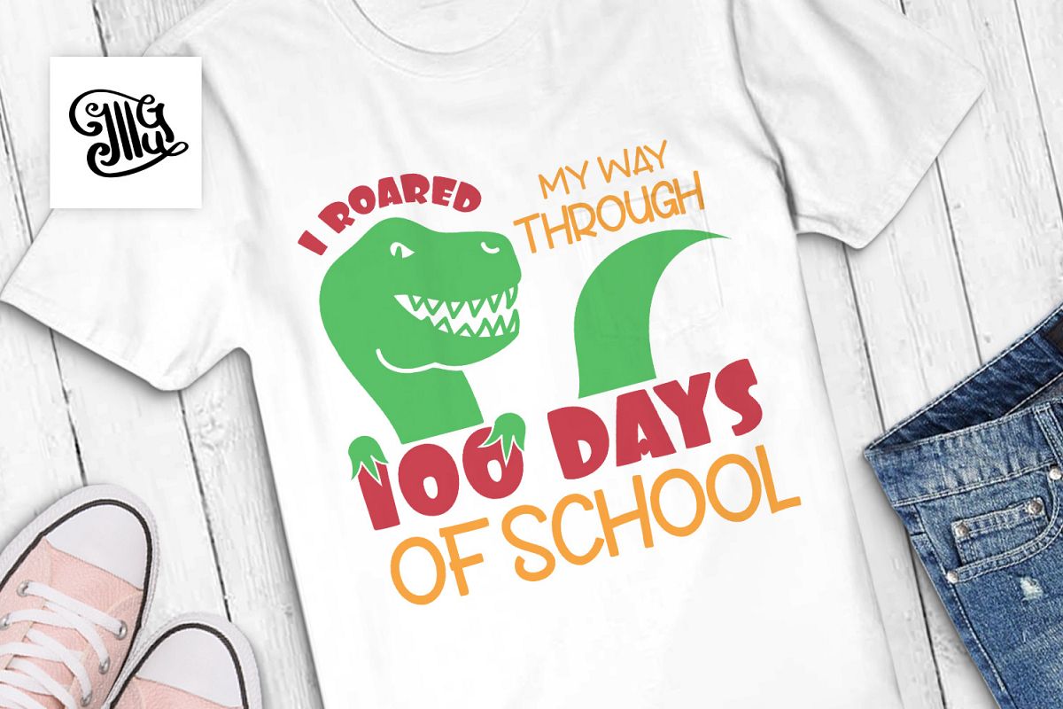 100 Days of school svg example image 1