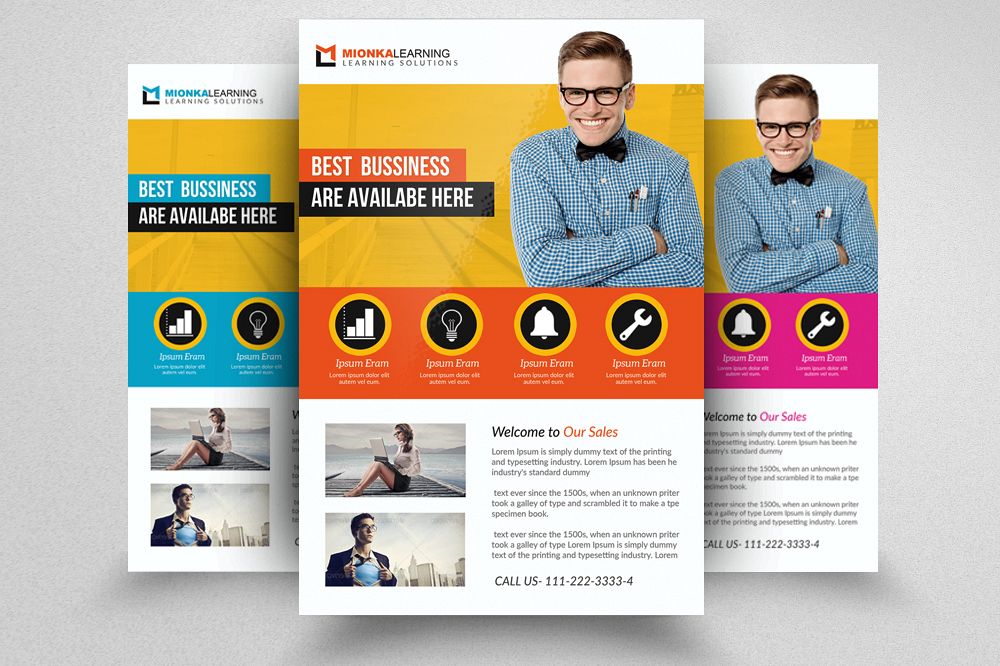 Business Motivater Flyer Template example image 1
