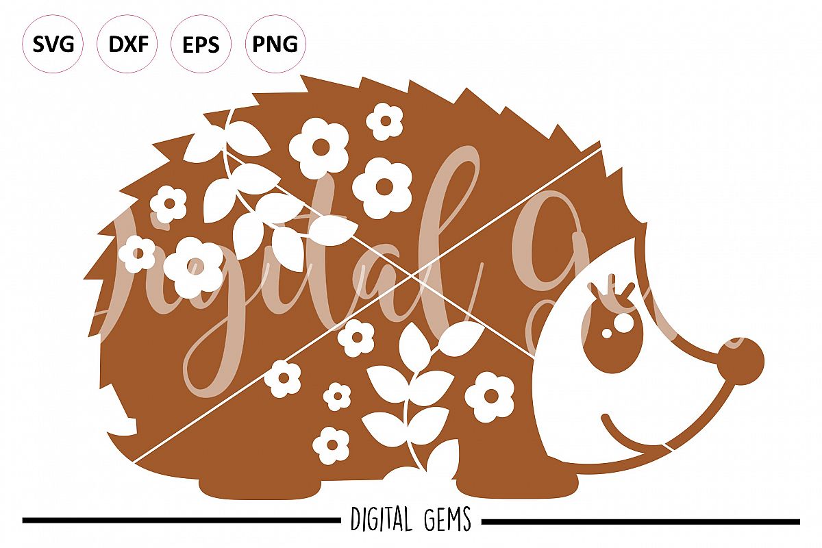 Download Hedgehog SVG EPS DXF PNG file (109544) | SVGs | Design Bundles