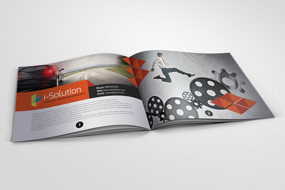 Business Motivation Bifold Brochure example image 1