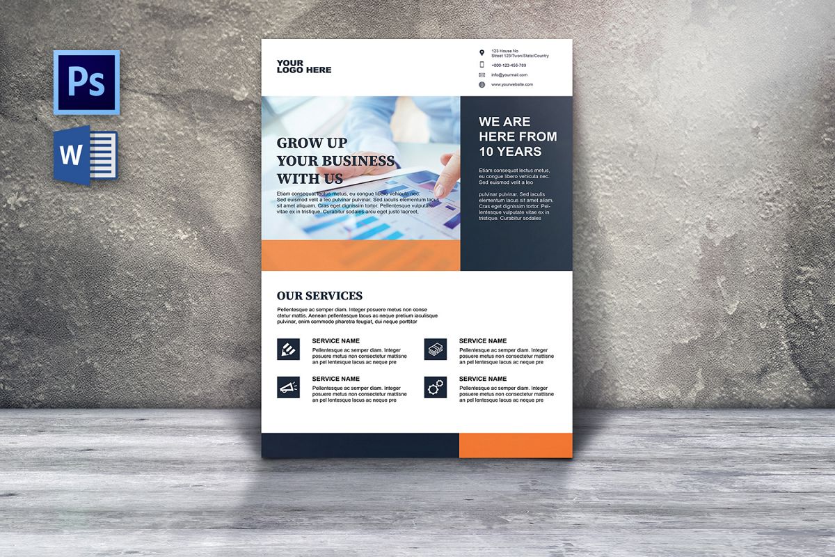Corporate Flyer Template example image 1