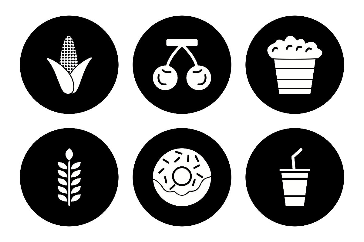 Set Of Food Icons example image 1