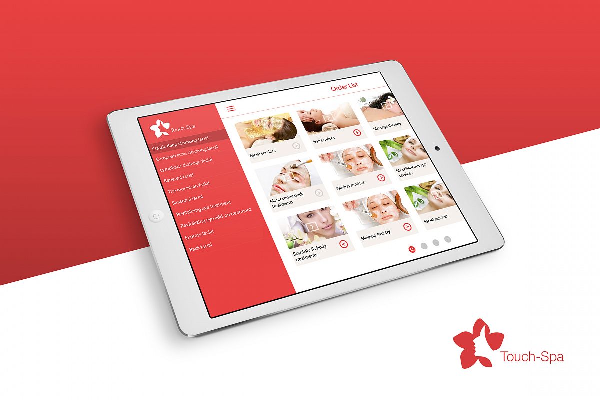 Touch Spa UI Kit example image 1