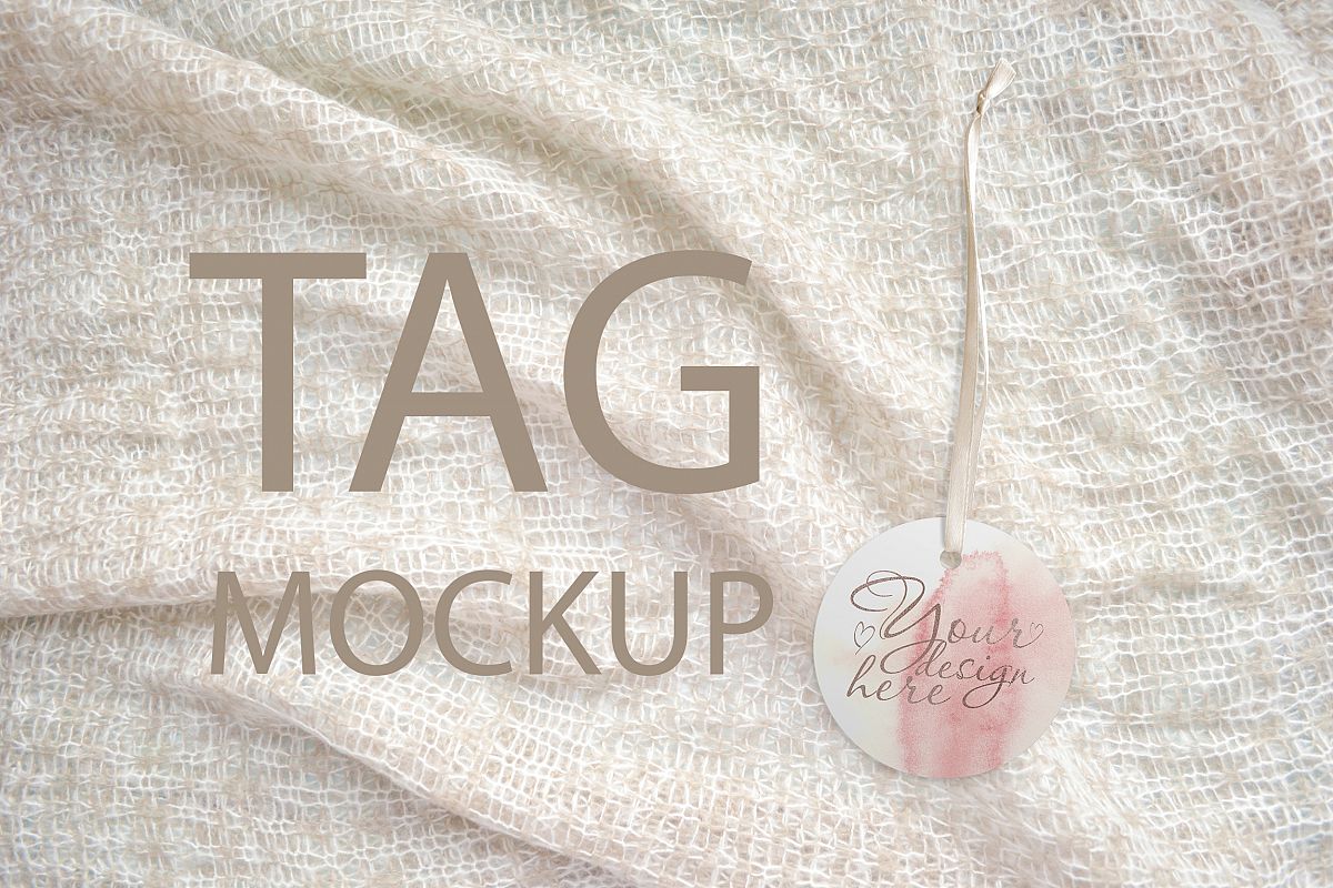 Label tag mockup example image 1
