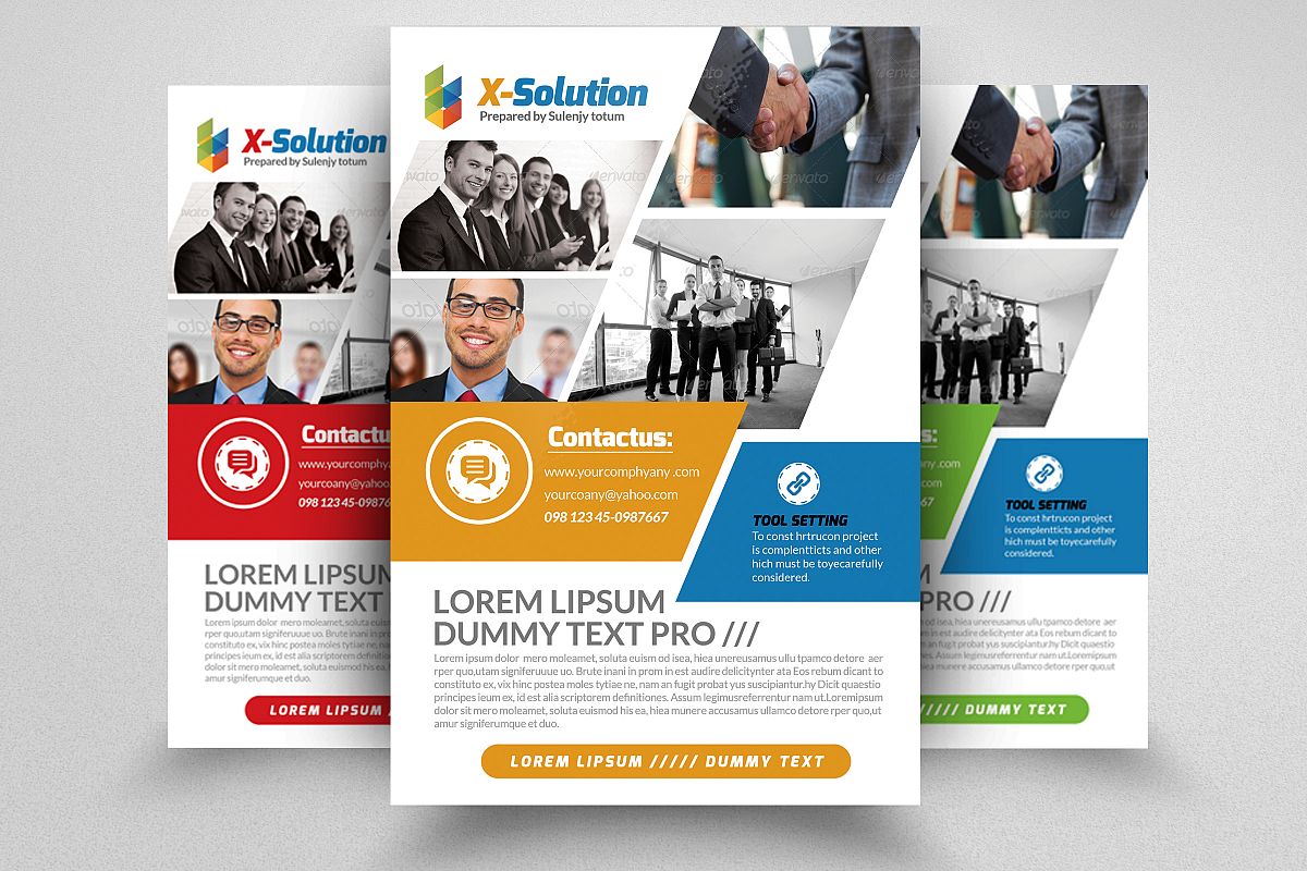 Corporation Business Flyer example image 1