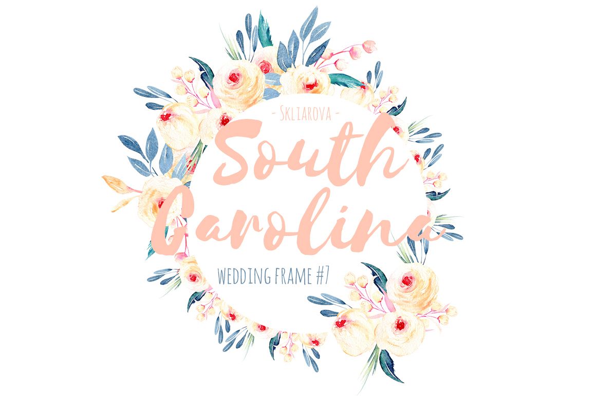 South Carolina. Wreath #7 example image 1