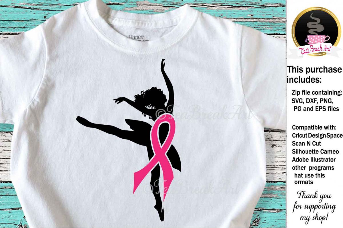 Breast Cancer Awareness Cutting Files 1086 example image 1