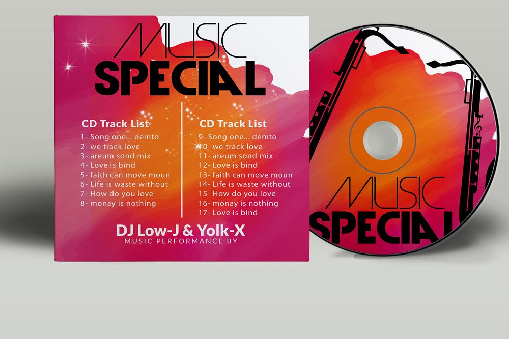 CD Covers Templates ( NOT a Mockup ) (60056) | Presentation Templates | Design Bundles