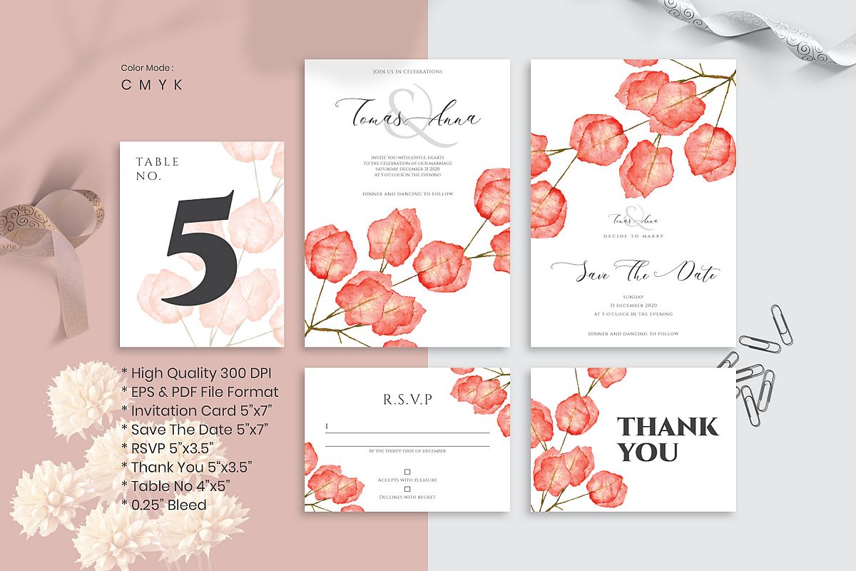 Wedding Invitation Set example image 1