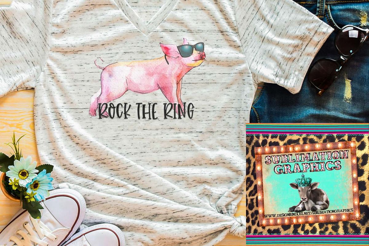 Rock The Ring Sublimation Digital Download example image 1