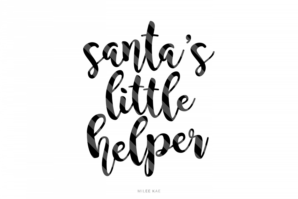 Christmas cutting file, SVG, PNG, EPS, DXF example image 1