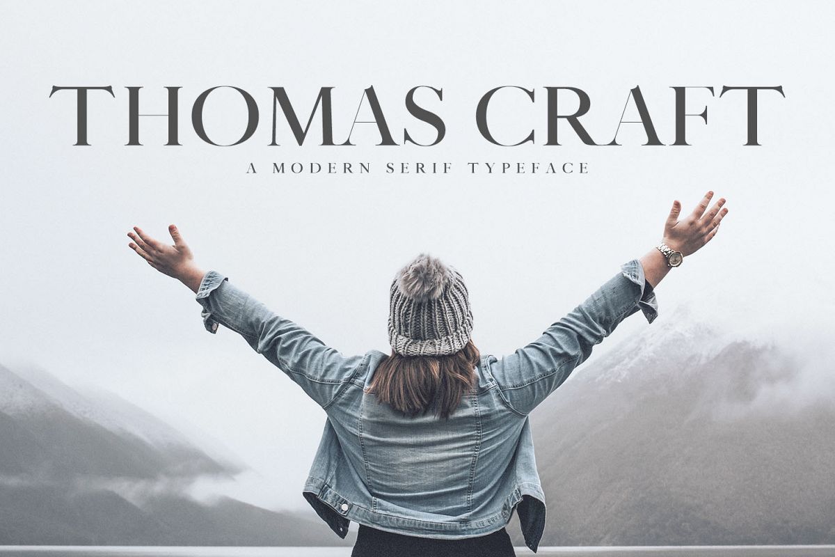 Thomas Craft A Modern Serif Typeface example image 1