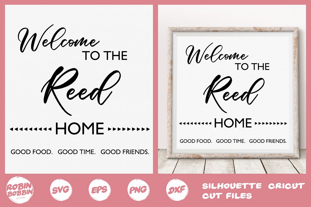 Family SVG, Newlyweds SVG, Welcome svg, Family Printable example image 1