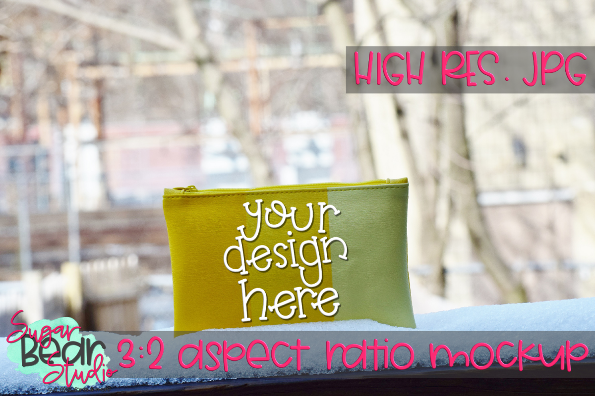 Makeup Bag Mockup example image 1