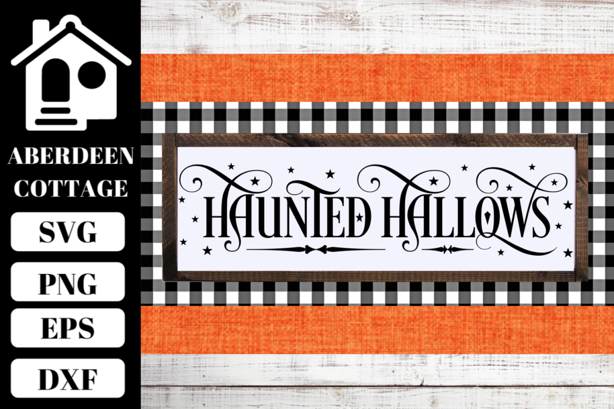 Haunted Hallows SVG example image 1