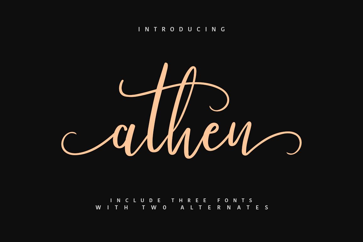 Athen Typeface example image 1