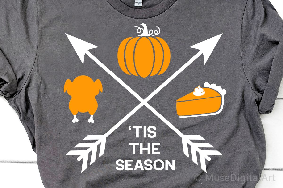 Thanksgiving Svg, Pumpkin Svg, Give Thanks, Thankful Blessed example image 1