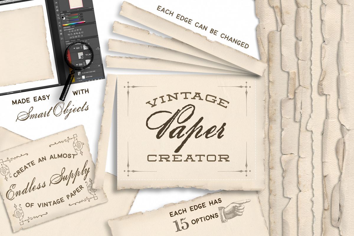 Vintage Paper Creator example image 1