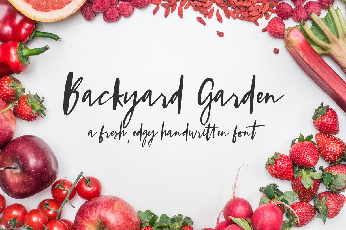 Backyard Garden Script example image 1